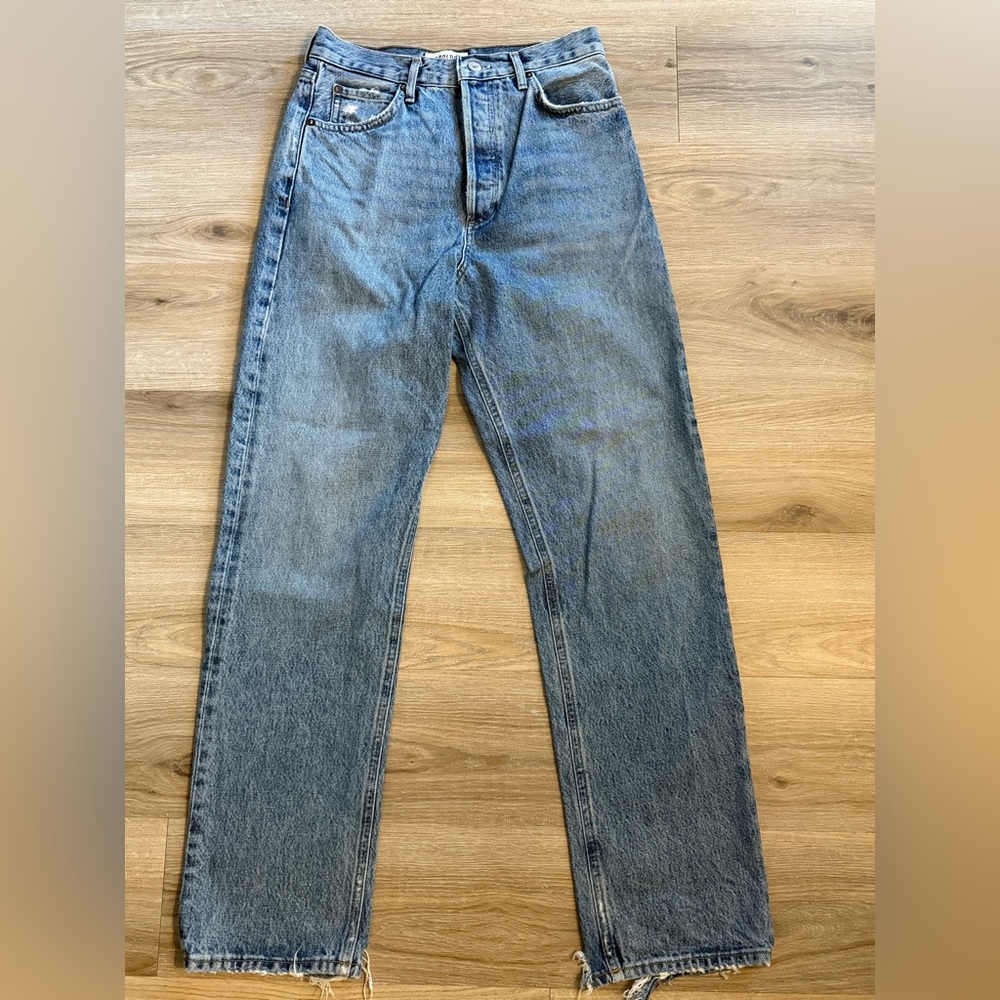 Agolde Women's Straight Leg Jeans - Blue